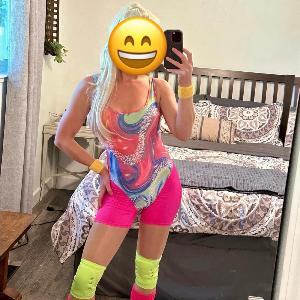 Workout Barbie Halloween Costume- Size S
